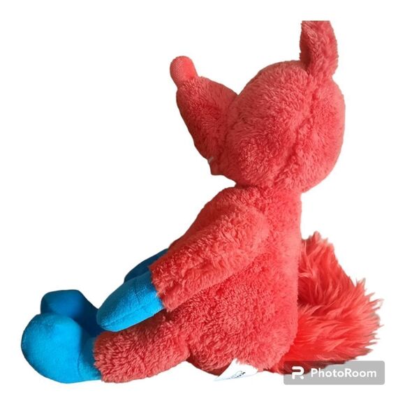 Dr Seuss Red Fox in Sox Plush Kohls Cares For Kids Sewn In Eyes Stuffed Animal - Picture 5 of 6